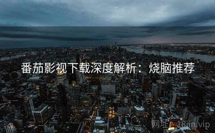 番茄影视下载深度解析：烧脑推荐