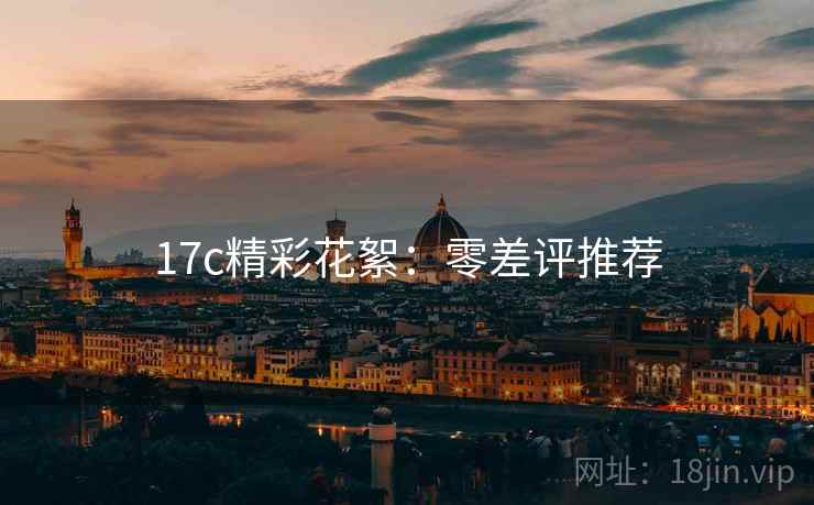 17c精彩花絮：零差评推荐