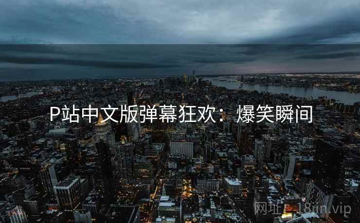 P站中文版弹幕狂欢:爆笑瞬间